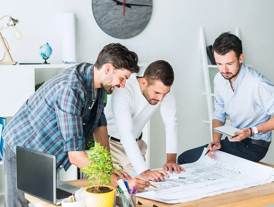 Team working together - Build your dream team